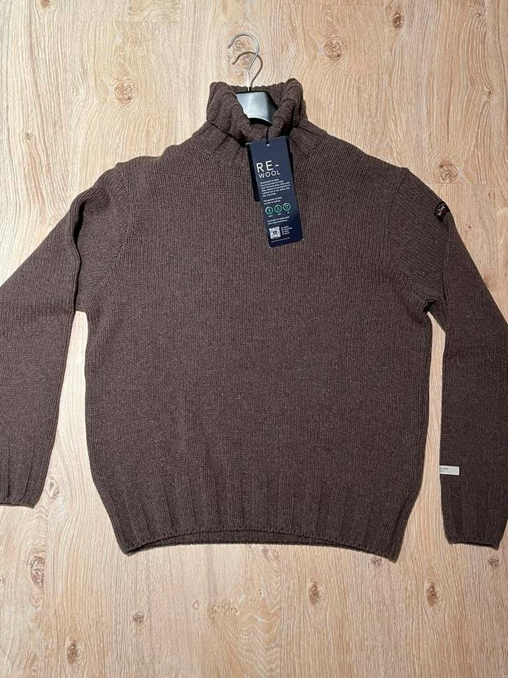 Coltrui Paul & Shark bruin maat L, Kleding | Heren, Truien en Vesten, Nieuw, Maat 52/54 (L), Bruin, Ophalen of Verzenden