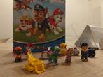 Boekje + figuren Paw Patrol, Ophalen, Zo goed als nieuw