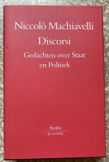 Machiavelli Discorsi beschikbaar voor biedingen