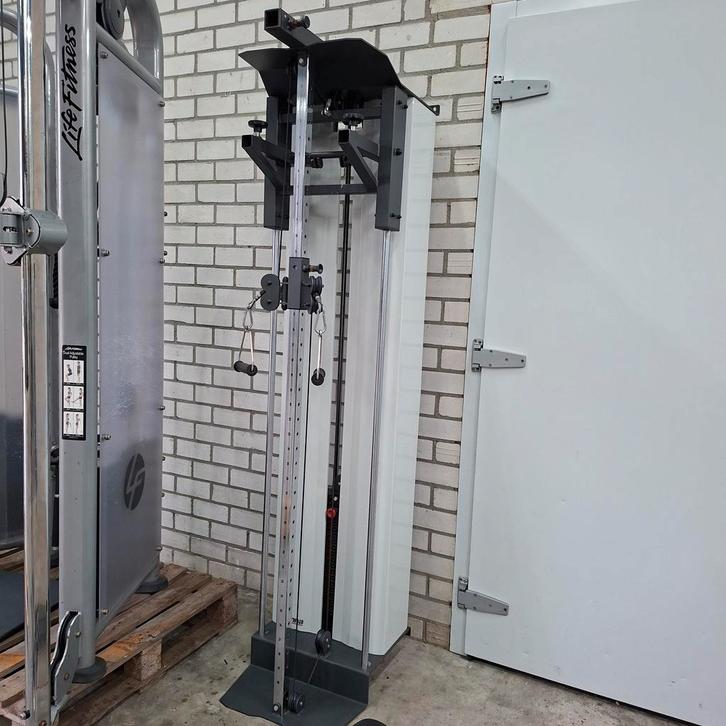 Gymna Multi Station Dual Cable Pulley   80 kilo, Sport en Fitness, Fitnessmaterialen, Ophalen