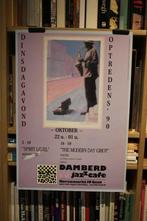 DAMBERD jazzcafe 1990 affiche, Ophalen of Verzenden