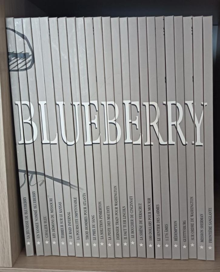 La jeunesse de Blueberry + Marshall Blueberry (Hachette), Boeken, Stripverhalen, Zo goed als nieuw, Complete serie of reeks, Ophalen of Verzenden