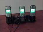 set van 3 telefoons, Telecommunicatie, Zo goed als nieuw, Ophalen, 3 handsets