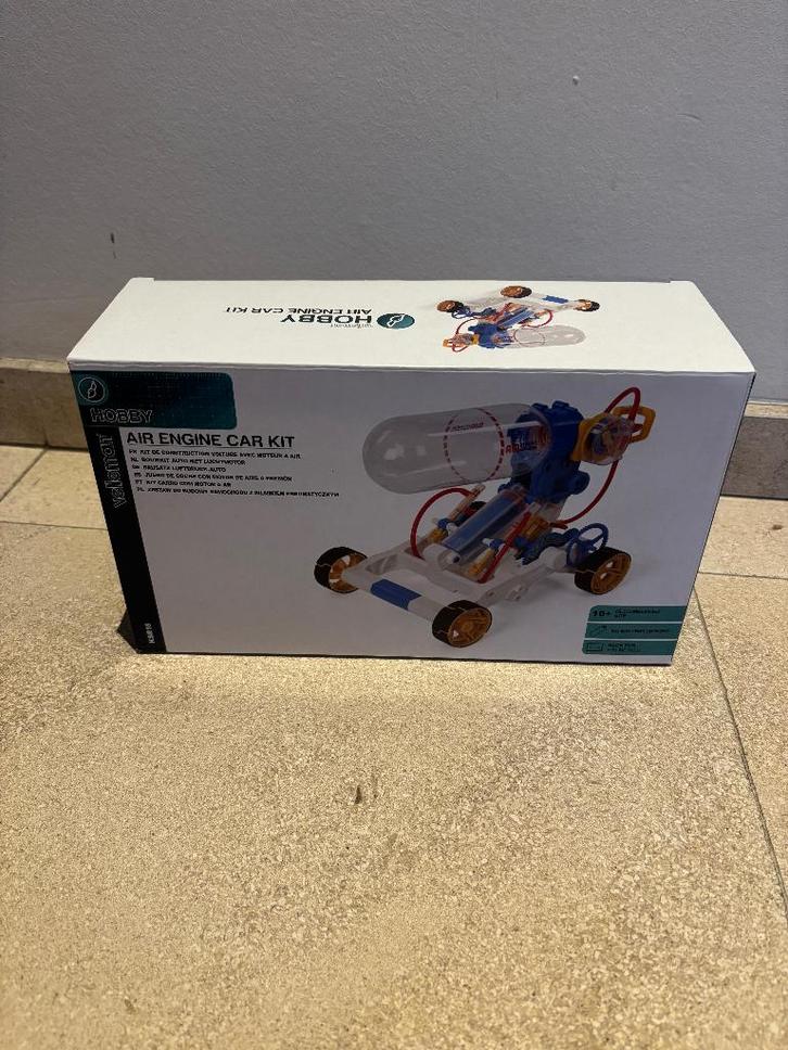 Air engine car kit, Kinderen en Baby's, Speelgoed | Educatief en Creatief, Nieuw, Bouwen, Ophalen of Verzenden