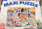 Maxi puzzel 100x70 cm 3+ jaar 35 stuks  (24/6)*, Kinderen en Baby's, Speelgoed | Kinderpuzzels, Ophalen of Verzenden, Zo goed als nieuw