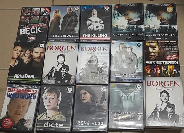 De beste Scandinavische crime series op dvd, Cd's en Dvd's, Dvd's | Tv en Series, Zo goed als nieuw, Actie en Avontuur, Boxset