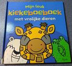 Mijn leuk kiekeboeboek met vrolijke dieren, Ophalen of Verzenden, Zo goed als nieuw, Uitklap-, Voel- of Ontdekboek