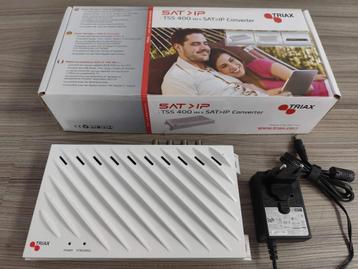 Triax TSS 400 mk2 Sat>Ip converter beschikbaar voor biedingen