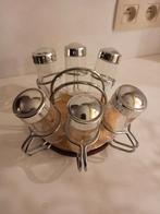 Plateau tournant pour 6 épices et porte serviettes. Neuf., Maison & Meubles, Enlèvement ou Envoi, Comme neuf