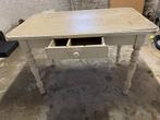 Ancienne table cuisine bureau avec tiroir, Ophalen