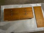 Twee kasten telkens met 6 schuiven  (Lundia), Ophalen, Gebruikt, Scandinavisch, 50 tot 100 cm