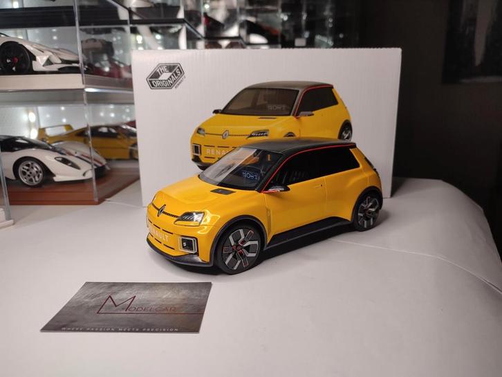 Renault 5 etech prototype 1/18 otto, Hobby & Loisirs créatifs, Voitures miniatures | 1:18, Comme neuf, Voiture, OttOMobile, Enlèvement ou Envoi