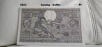 100 frank of 20 belgas 1943 - Vlaams, Verzenden, Los biljet