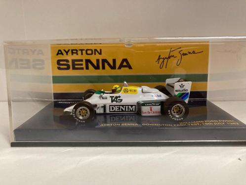 Ayrton Senna 1:43 Williams Ford FW08C Donington Park 1983, Verzamelen, Automerken, Motoren en Formule 1, Nieuw, Formule 1, Ophalen of Verzenden