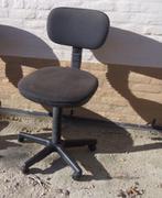 bureaustoel op wieltjes, Ophalen, Gebruikt, Zwart, Bureaustoel