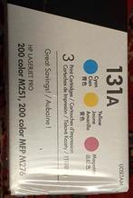 Lot de 3 toners auth. cyan/magenta/jaune HP LaserJet  +Xerox, Enlèvement ou Envoi, Neuf, Toner, HP