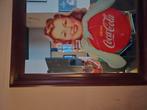 coca cola vintage spiegel, Verzamelen, Ophalen of Verzenden, Zo goed als nieuw