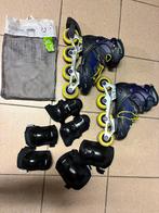 Skates Oxelo fit5 maat 35-38 en bescherming, Ophalen, Zo goed als nieuw, Bescherming