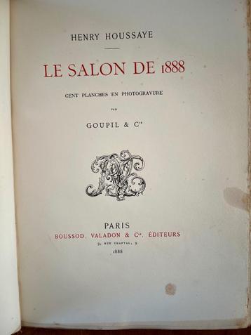 Salon de 1888 beschikbaar voor biedingen