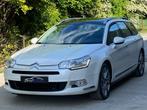 CITROEN C5 2.0HDi 211663km Exclusive / AUTOMAT / CUIR / NAVI, Auto's, Citroën, Automaat, Zwart, Wit, Bedrijf