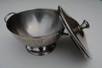 Vintage soepterrine met deksel, Alessi, Inox 18/10, Enlèvement, Utilisé, Inox, Autres types