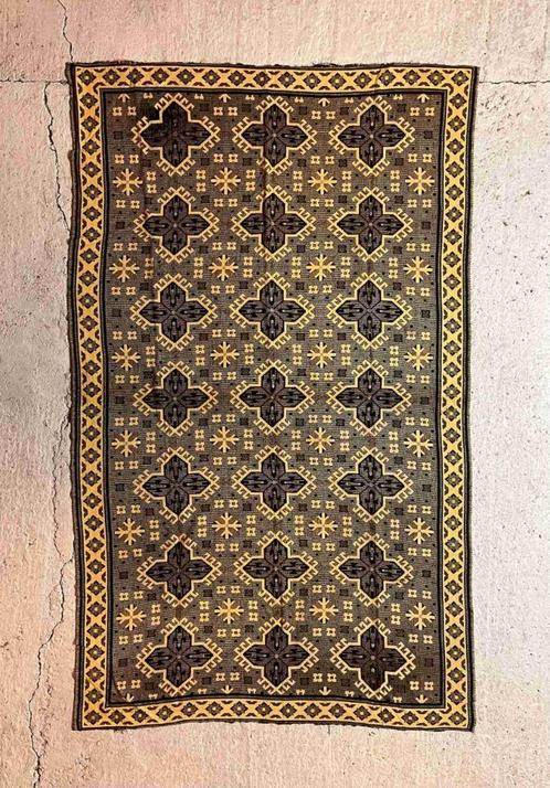 Grand foulard woonkleed abstract etnisch patroon 208/124, Huis en Inrichting, Woonaccessoires | Plaids en Woondekens, Zo goed als nieuw