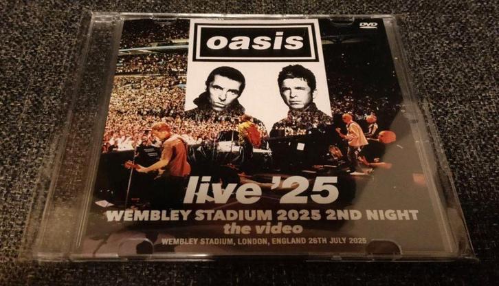 DVD OASIS - Live in Wembley 2025, Cd's en Dvd's, Cd's | Rock, Nieuw in verpakking, Poprock, Verzenden