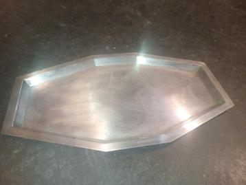 Plat argenté. Art deco 1920,, Enlèvement ou Envoi, Argent