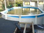 Zwembad met alle toebehoren, Jardin & Terrasse, 120 cm ou plus, Autres types, 300 cm ou plus, Ovale