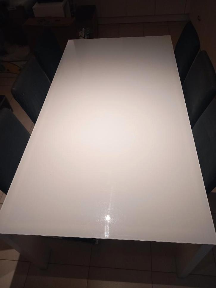 Tafel + 6 stoelen huis inrichting wonen Eettafel Eetkamer, Huis en Inrichting, Woonaccessoires | Overige, Ophalen