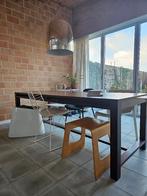 Table de salle à manger Habitat 220 x 85 cm, Maison & Meubles, Enlèvement, Utilisé, 50 à 100 cm, Rectangulaire