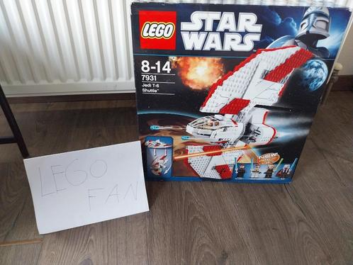 7931 Lego Star Wars T-6 Jedi Shuttle, Kinderen en Baby's, Speelgoed | Duplo en Lego, Zo goed als nieuw, Lego, Complete set, Ophalen of Verzenden