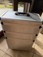 Valise Sibel Aluminium 3 parties sur roulettes, Diversen, Gebruikt, Ophalen