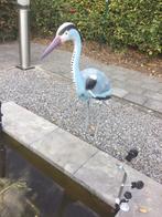 Nep Reiger voor vijver met houten voetplaatje, Ophalen of Verzenden, Zo goed als nieuw