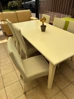 Tafel met stoelen van classic loom, Huis en Inrichting, Ophalen, Gebruikt, /, 4 tot 6 stoelen