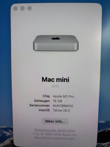 mac mini m2 pro beschikbaar voor biedingen