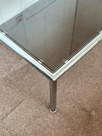 Vintage buisframe coffeetable, 1980’s beschikbaar voor biedingen