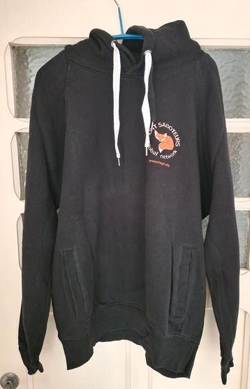 Zwarte hoodie. Maat L. beschikbaar voor biedingen