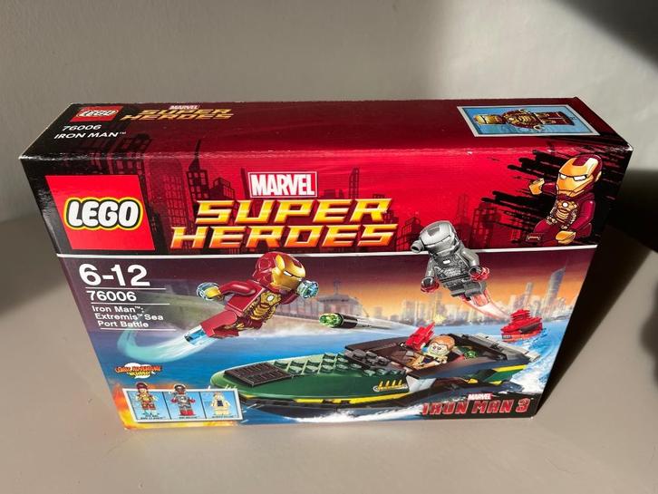 Lego IRON MAN : LA BATAILLE DU PORT EXTREMIS LEGO Marvel 760, Kinderen en Baby's, Speelgoed | Duplo en Lego, Lego, Ophalen of Verzenden