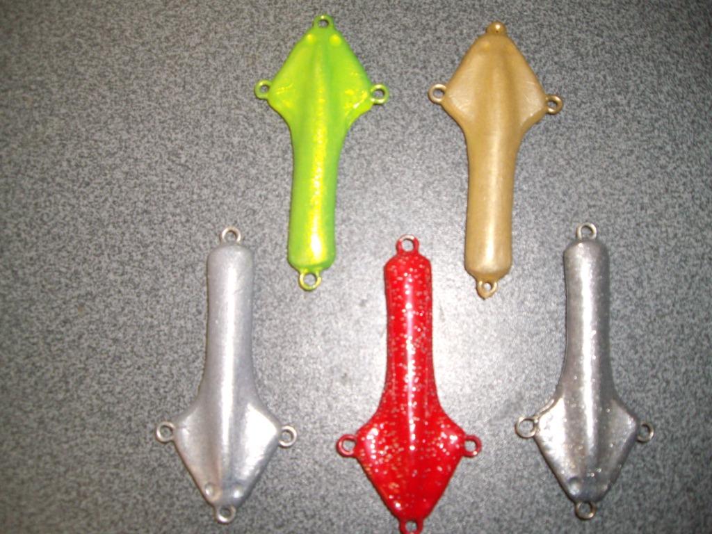 Platvis of rondvis-pilkers van 85 gram / stuk, Ophalen of Verzenden, Nieuw, Dobber of Lood