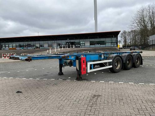 2005 Turbo’s Hoet Container Chassis, Auto's, Vrachtwagens, Bedrijf, Aanhangers en Opleggers, Overige brandstoffen