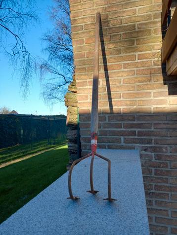 Trident pour la préparation du sol, Enlèvement, Utilisé