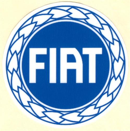 Fiat sticker #8, Auto diversen, Autostickers, Verzenden