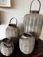 Set windlichten, Huis en Inrichting, Ophalen, Gebruikt, Overige kleuren, 25 tot 50 cm