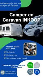 Camper gevraagd! Ook uw camper succesvol verkopen?, Caravans en Kamperen, Mobilhomes, Bedrijf