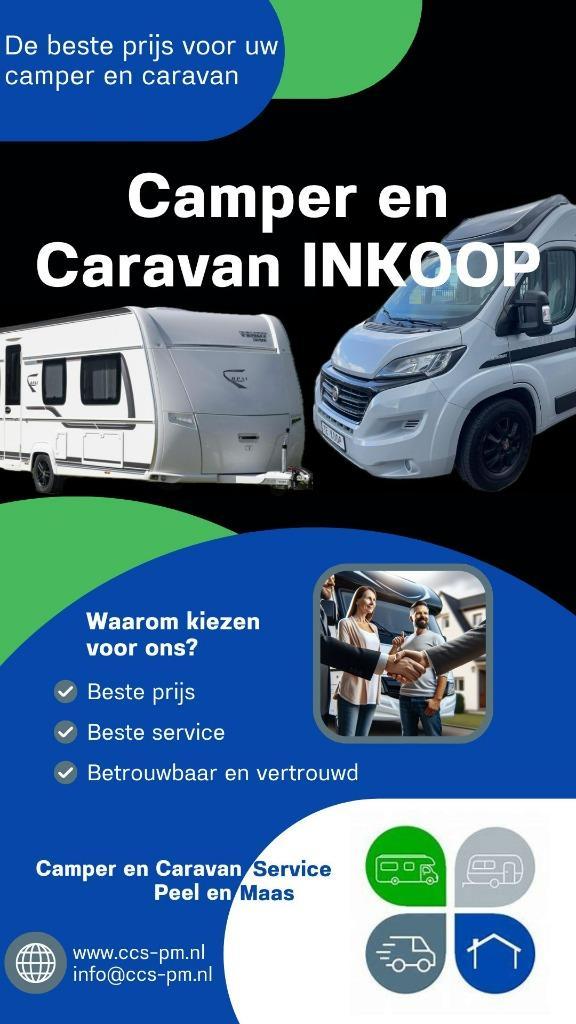 Camper gevraagd! Ook uw camper succesvol verkopen?, Caravans en Kamperen, Mobilhomes, Bedrijf, Ophalen