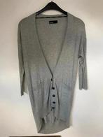 Lange grijze cardigan vero moda dames medium, Kleding | Dames, Maat 38/40 (M), Vero Moda, Ophalen of Verzenden, Zo goed als nieuw