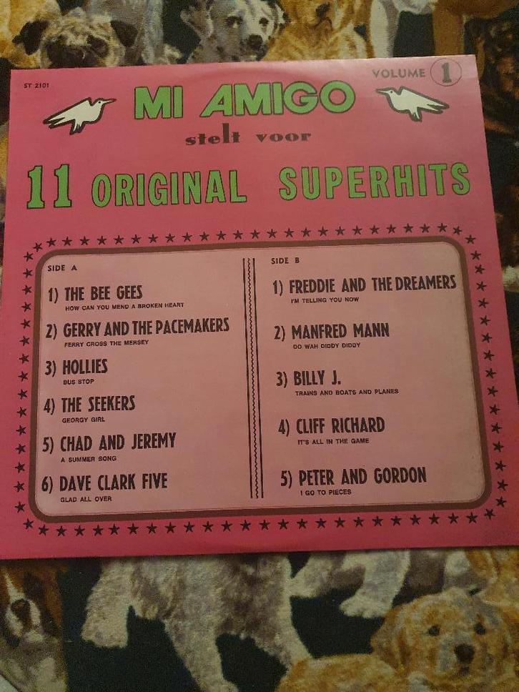 LP - 11 Original Superhits Volume 1, Cd's en Dvd's, Vinyl | Pop, Zo goed als nieuw, 12 inch, Ophalen of Verzenden