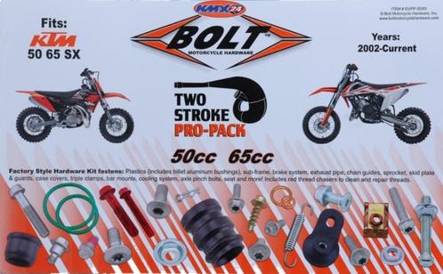 ** KTM SX 50 / SX 65 BOLT PRO PACK MONTAGE SET **, Motos, Pièces | Autre, Neuf, Enlèvement ou Envoi