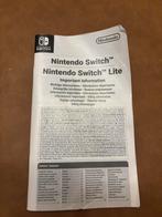 Nintendo Switch. Inclusief alle toebehoren en 6 spelletjes., Games en Spelcomputers, Spelcomputers | Nintendo Wii, Ophalen, Zo goed als nieuw